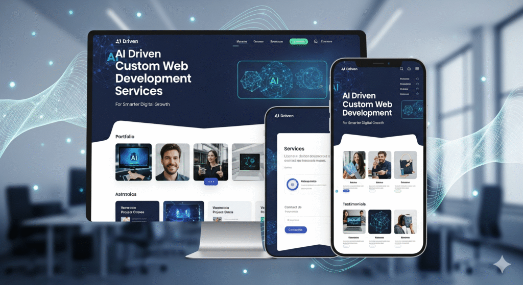 AI-Driven Custom Web Development Services for Smarter Digital Growth
